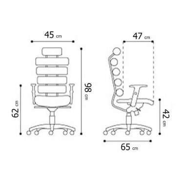 مشخصات صندلی اپراتوری آفو مدل F02