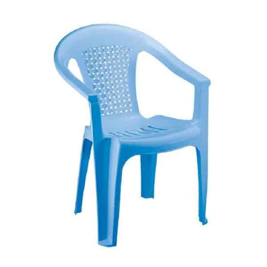 خرید صندلی دسته دار حصیری ناصر پلاستیک مدل 854