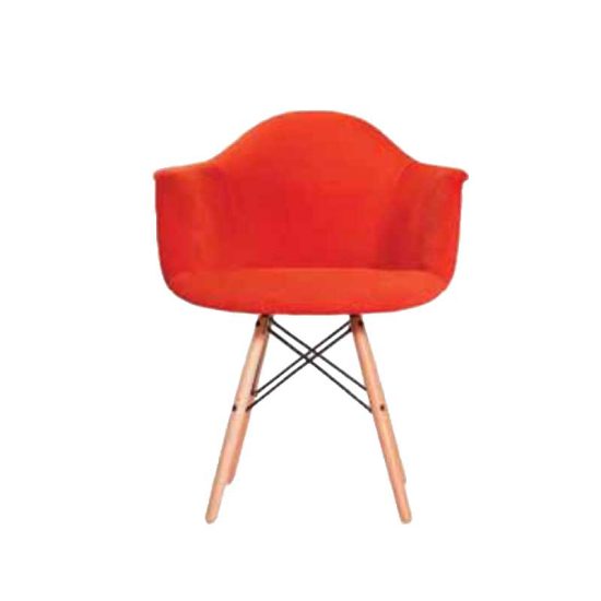 صندلی رستورانی چهارپایه ایفلی چوبی مدل ایزی