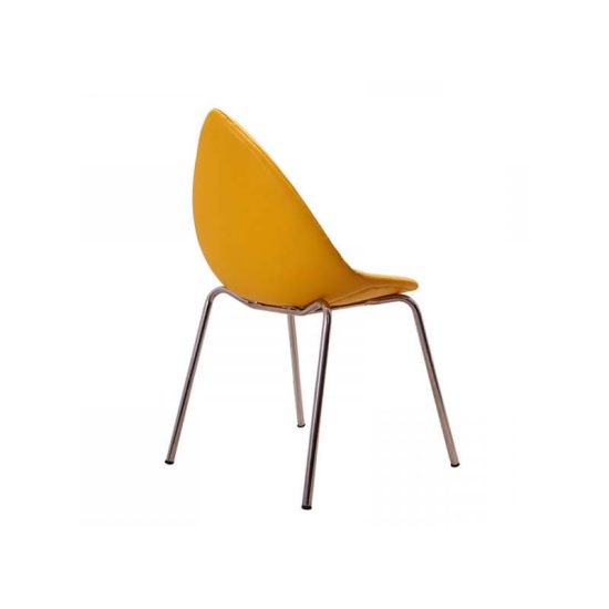 صندلی رستورانی پایه فلزی مدل دیبا استیل هامون