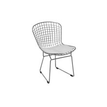 صندلی رستورانی توری فلزی کروم مدل پارمیدا استیل هامون