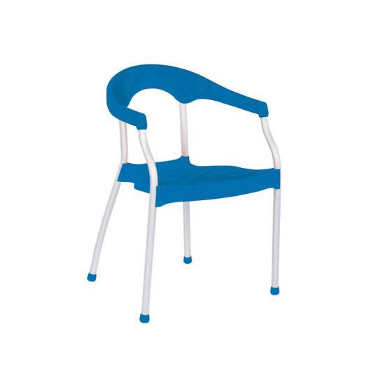 صندلی پایه آهنی رنگ کوره ای مدل سرنا استیل هامون