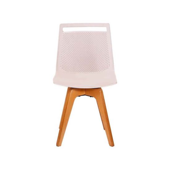 صندلی رستورانی پایه چوبی مدل آکامی استیل هامون