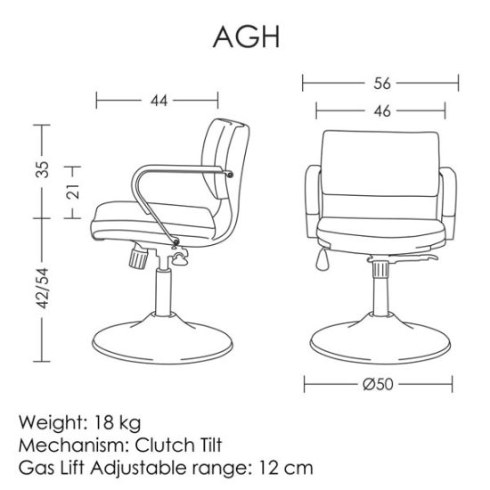 خرید صندلی آرایشگاهی مدل DLH آرتمن