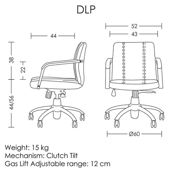 قیمت صندلی کارشناسی مدل DLP آرتمن